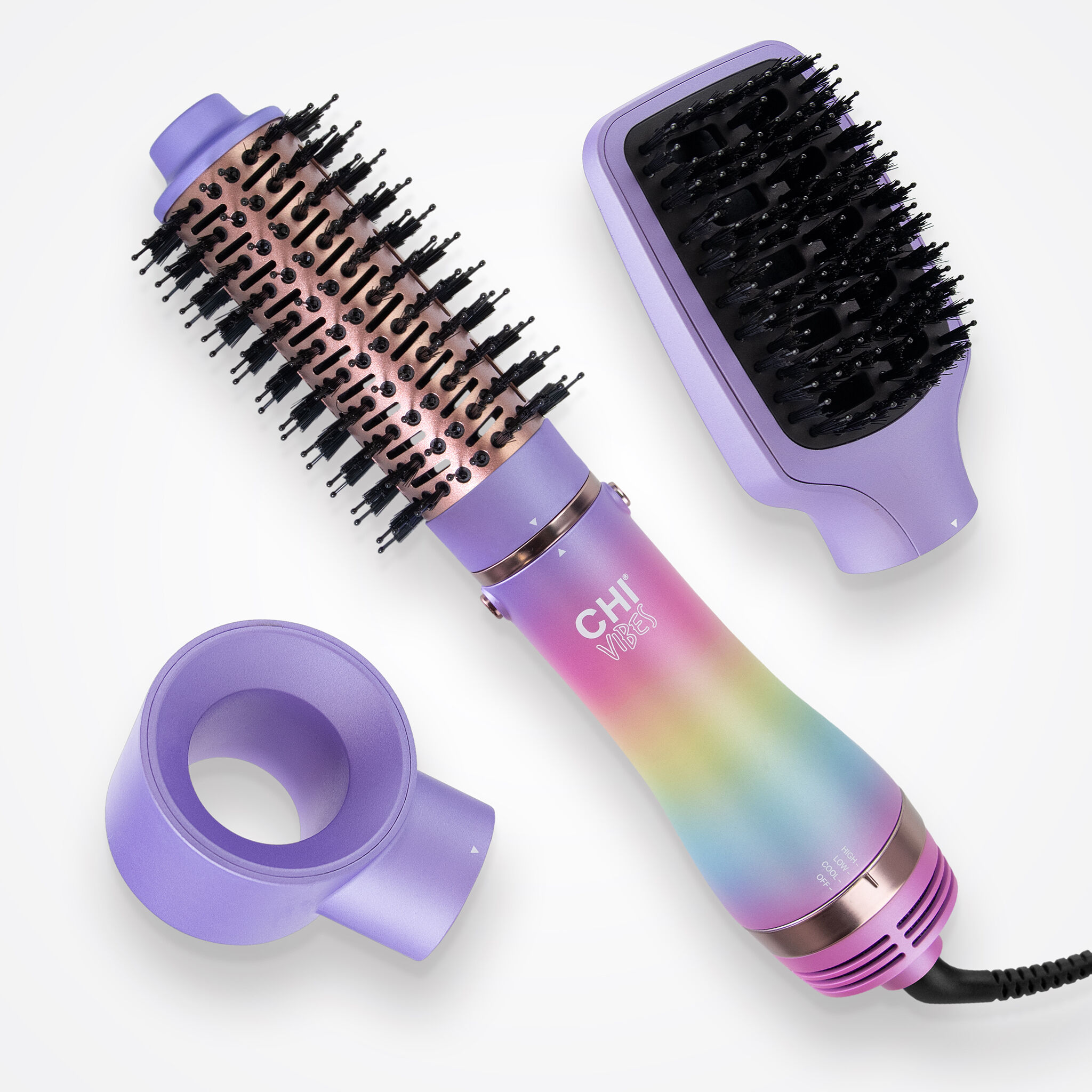 洗顔グッズ Chi-boo CHI Vibes Get Me Bodied 3-in-1 Blowout Brush | CHI Haircare
